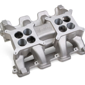 Holley Performance – Dual Carburetor Intake Manifold