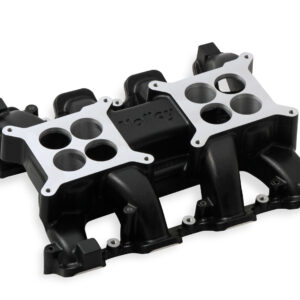 Holley Performance – Dual Carburetor Intake Manifold