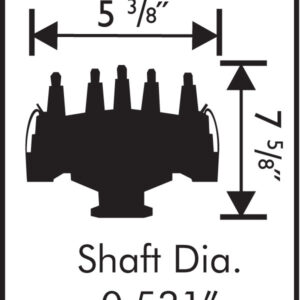 MSD – Pro-Billet Crank Trigger Distributor