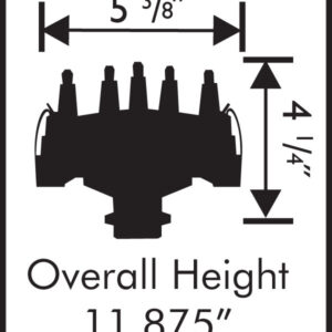 MSD – Billet Low-Profile Distributor