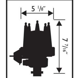 MSD – Pro-Billet Tach Drive Distributor